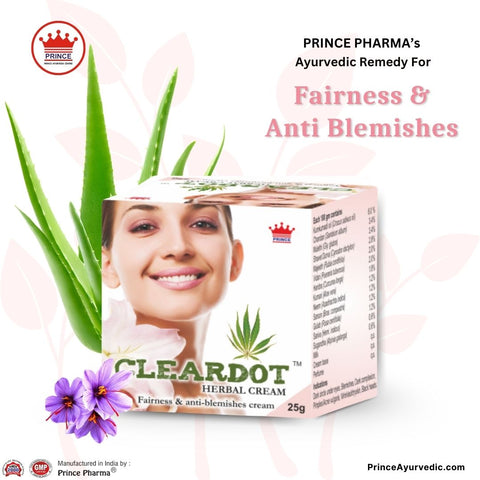 Cleardot Herbal Cream for Anti Wrinkle | Improves Skin Elasticity