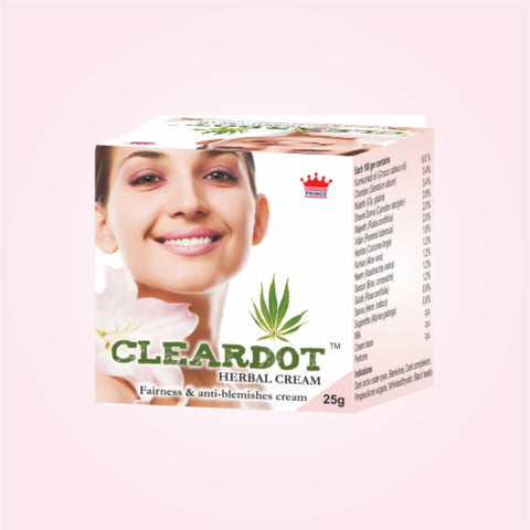 Cleardot Herbal Cream for Anti Wrinkle | Improves Skin Elasticity